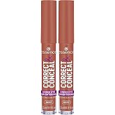 Essence Correct &amp; Conceal Dark Circles Highlighter, Highlighter, Color Concealer, Natural (3.5Ml) (Pack of 2)