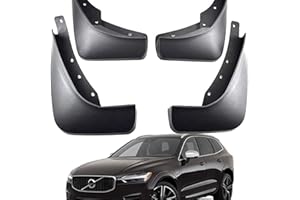 AEVEILS 4-Teilige Vordere Und Hintere Schmutzfänger,FüR Volvo XC60 Sports R-Design 2018-2020 2019, KotflüGelzubehöR FüR Spritzschutz