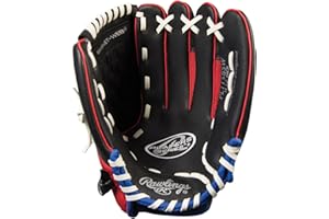 Rawlings PL115BSW Baseballhandschuh 11,5 Zoll schwarz für Junior