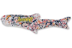 YEOWWW Duckyworld Pesce Grande Pollock con Erba Gatta - 46 g