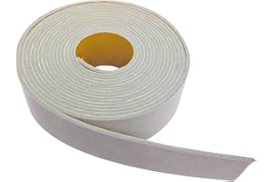 SONNENSCHUTZ-HH Original Easy-Shadow - 1 Meter Schaumdichtung für Velux Breite 44 mm für Lüftungsklappe / Daueröffnungsklappe von Holz-Dachfenster - Schaumstoffdichtung Lüftungsschaumstoff 44mm Breite selbstklebend für Holzfenster Fenster Dichtung Dachfensterdichtung Meterware