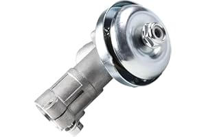 DRHOMEAM Cabezal de caja de engranajes para cortador de cepillo, 26 mm de diámetro cuadrado para cortacésped