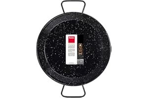 Metaltex - Paellera Acciaio Smaltato 3 Razioni 28 cm