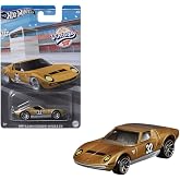 Hot Wheels Vıntage Temalı Arabalar HRT81-HRV03 04/06 Racing Club 1971 Lamborghini Miura SV