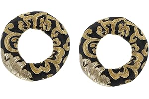 ibasenice 2 campane tibetane per campana tibetana, cuscino buddista