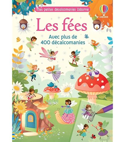 Coffret Décalcomanies DJECO – Savane, Désert, Pôle Nord – 3 Planches + 90 Images – Activité Créative 5-8 Ans