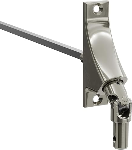 DIWARO Rolladen Gelenklager G060 90 Grad | Für Rolladenantrieb Mit 6mm Vierkant & 9,9mm Zapfen