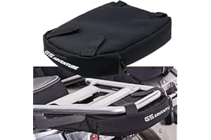 QJY-Motor Part-Store R1200GS R1250GS Motorcycle Saddle Bag - Waterproof Tools Bags Under Rack For R1200GS LC/Adventure 2014-2020 R1250GS/Adventure 2019-2021 (Black)
