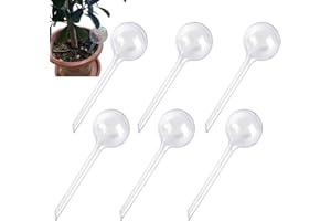 Norhogo 6 sztuk kul nawadniających z tworzywa sztucznego, dozownik wody do roślin doniczkowych, automatyczne nawadnianie, kule nawadniające, dozownik wody do roślin, kwiatów