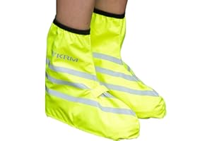 Nogsay Waterproof overshoes bicycle, rain overshoes, bicycle waterproof, rain shoes, bicycle covers, rain cover gaiters for cyclists with reflectors, bicycle overshoes rain for men and women