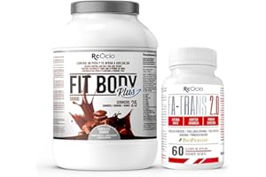 RcOcio Batido Sustitutivo de Comida - Termogenico - Pack | Sustituto Alimenticio Dietetico alto en Proteinas | Ayuda para perder Peso | Chocolate - Vainilla - Fresa | Saciante para hombre y mujer…