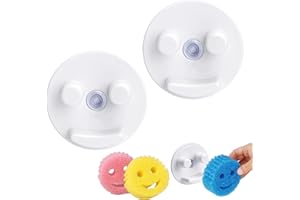 HHBDY 5 Pezzi Spugna Spugne Piatti Mommy Spugna Magica per Muro Spugnette Piatti Antigraffio Spugna Smile Spugnette Abrasive Spugne per Pulizia Spugne per Pulire