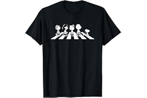 Peanuts - Snoopy Charlie Brown Crossing Street T-Shirt