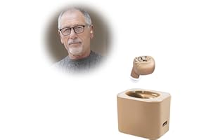 Britzgo Nuovo dispositivo di cancellazione del rumore Compatto e portatile con custodia di ricarica (Beige)