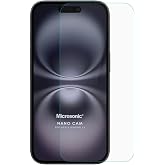 Microsonic Apple iPhone 17 Nano Glass Cam Ekran Koruyucu [iPhone 17 ile Uyumlu Ekran Koruyucu - Şeffaf]