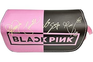 IFHDO Blackpink Astuccio per Matite Anime Astuccio per Matite Grande Capacità Matita Borsa per bambini Forniture Scolastiche Per Bambini Adolescenti Ragazzi Bambini Casa Ufficio Scuola -2