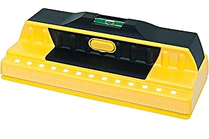 Franklin Sensors FS710PRO ProSensor 710+ Détecteur de montants professionnel avec 13 capteurs pour une précision maximale Détecte les clous en bois et métal à haute vitesse Jaune
