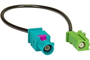 tomzz Audio 1500-020 Adattatore antenna GPS Fakra (M) a Pioneer HRS-F compatibile con i dispositivi Pioneer AVIC-F su antenne GPS con connessione Fakra