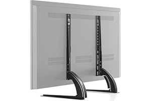 RFIVER uniwersalne nóżki do telewizora o przekątnej 20-65 cali, płaskie, zakrzywione, stojaki, stópki do telewizora, regulacja wysokości, VESA maks. 800 x 500 mm