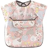 TONY STARK Waterproof Washable Full Sleeve Multi purpose Apron Bibs, For Feeding Art Painting Messy Sensory Play Soft, Comfor