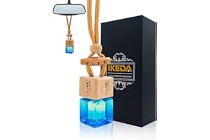IKEDA SCENTS Deodoranti per Auto | Ciondolo da Appendere per Auto | Diffusore di Profumo per Auto con Olio Vero | Fragranza Forte e Duratura | Accessori per Auto per Uomini e Donne (NEWCAR)
