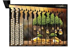 ‎CASHWALL Cashwall Wall Money Box for the Whole Year, 365 Coins, 2 Euros, Money Saving Challenge, Money Box Not to Open, Payment When Fully Filled, for Hanging, for Adults and Children