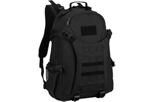 LOCAL LION Military Tactical Backpacks, 12/35L Molle Army Assault Pack, Travel Hiking Daypacks Bug Out Bag - Perfect for Hunting Camping Trekking