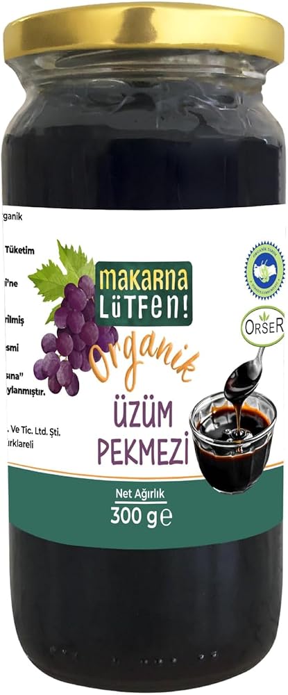 Organik Üzüm Pekmezi 300 g