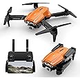 NIYANETAIL Drones - With Camera - For Kids 8K HD - FPV,Mini RC Drone - Headless Mode,Obstacle - Avoidance Function, Dual Camera - Switching, Speed - Altitude Camera with GPS-1800Mah Battery WiFi FPV