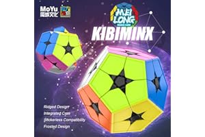 OOSTIFUN Gobus MoYu MoFangJiaoShi Cubing Classroom Meilong 2x2 Stickerless Megaminx Dodecahedron Magic Cube Speed Puzzle Cube
