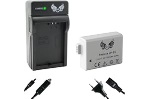 SK GAMES SK akumulator Canon LP-E5 1120 mAh + ładowarka ładowarka do Canon EOS 450D 500D 1000D // Rebel T1i XS XSi // Kiss F X2 X3