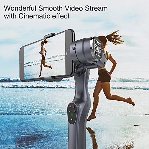 Goolsky JJ-1S Bastone Selfie bastone stabilizzatore palmare Brushless a 2 assi per Smartphone Festival Gift