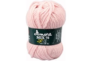 BORGO DE' PAZZI FIRENZE 10 Gomitoli misto lana Amore 75 (Rosa baby)