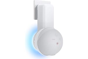 Maxonar Soporte de Pared para Dot 4th Gen, Dot Holder 4th Gen, Accesorios Que ahorran Espacio para Altavoces Dot Smart, Accesorios Dot Smart con gestión de Cables incorporada