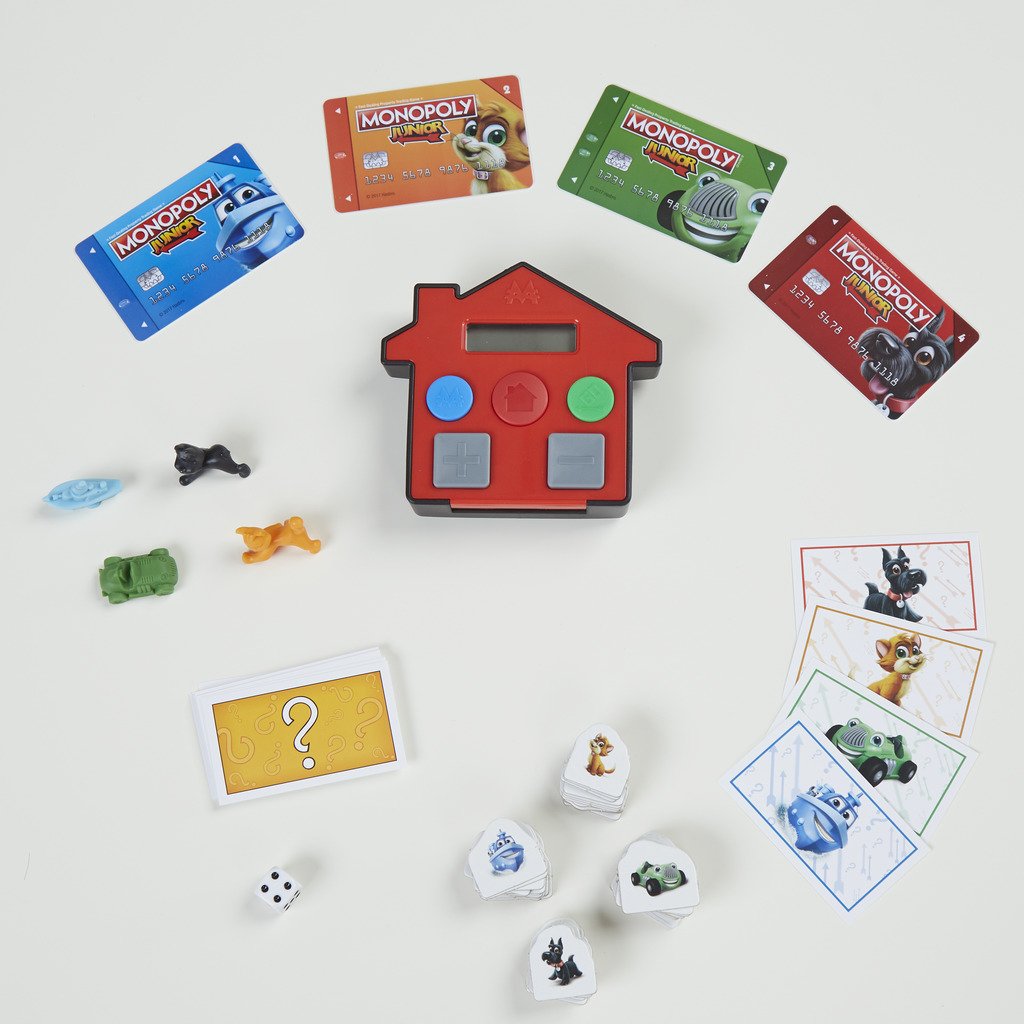 Monopoly- Junior Electronico (Versión Española) (Hasbro E1842105) - Imagen 6