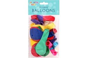 P STORE PAULSTORE PARTY BALLOONS WATER BOMBS ASSORTED COLOUR KIDS PARTY OUTDOOR FUN CELEBRATION (20 Large Ballons)