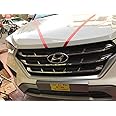 SDR Front Chrome Grill Compatible with Hyundai Creta || 2018