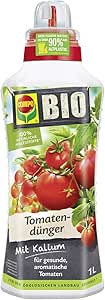 Compo BIO Tomatend&uuml;nger f&uuml;r alle Tomatenpflanzen, Nat&uuml;rlicher Spezial-Fl&uuml;ssigd&uuml;nger, 1 Liter