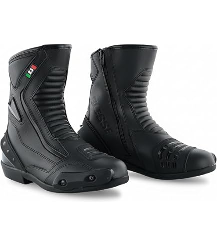 Stivali Moto Touring Impermeabili American-Pro TOLEDO Nero Vendita