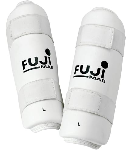 Protège-avant-bras FUJIMAE – Mousse EVA Pré-courbée, Blanc, Pour Arts Martiaux Et Sports De Combat, Ajustement Ergonomique