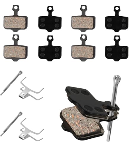 Scheibenbremsbeläge Für Fahrrad – 2 Paar, Semi-metallisch, Für Shimano & Tektro