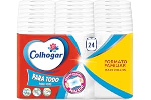 Colhogar Paratodo Rollos 4x6 - Rollos para Cocina Multiusos y Absorbente - 24=72 Rollos
