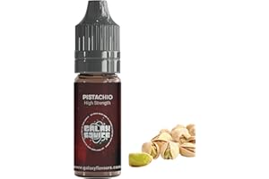 GALAXEJUICE Pistachio High Strength Flavouring - 230+ Flavours - Galaxy Food Flavours - 10ml Bottle