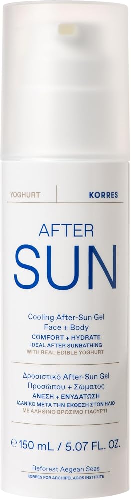 Korres Yoghurt After Sun Cooling Gel 150 ml - Güneş Sonrası Serinletici Jel