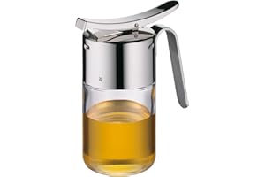WMF Barista - Dosificador Miel 240 ml, Acero Inoxidable Cromargan Pulido y Vidrio, Apto para lavavajillas