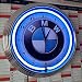 Produktbild NEONUHR-NEON CLOCK BMW WANDUHR BELEUCHTET MIT BLAUEN NEON RING! ERHÄLTLICH AUCH KIT ANDEREN NEON FARBEN-SIEHE BILDER!