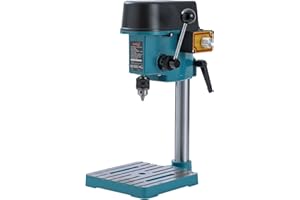 KATSU TOOLS KATSU Mini Bench Drill Pillar Press Stand 100W with Fully Adjustable Speed + 6mm Chuck + Handle Lock + Electronic Variable Speed Switch