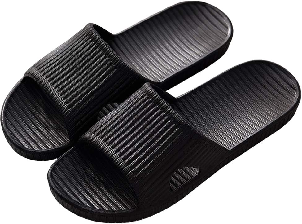 Yatong SportsWomen/Men's Shower Sandals Slip On Slippers Non-Slip Indoor & Outdoor Floor Sandals Soft Foams Sole Pool Bath Shoes