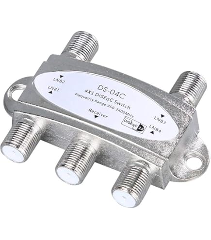 2 X Interruttore DiSEqC 4/1 Switch Switch HB-DIGITAL FULL HD - Foto 6