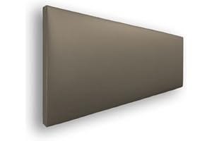 Silcar Home - Cabecero de Cama Tapizado en Polipiel Liso, Modelo Jep (Visón, 160 cm) - Cabecero Acolchado - Cabezal Tapizado - TNT Transpirable - Cabecero Original - Transporte Incluido